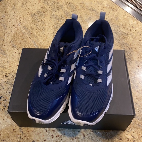 Speed Trainer 5 navy blue/white Baseball shoes price is firm! NO low ballers!!!! - Picture 2 of 6